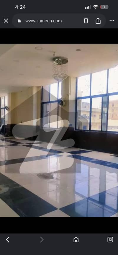 Two Semi Furnished Commercial Halls Available For Rent(Life Time Lda Approved Commercial) Including Ac. Lift . Ceiling. Tiles . 9 Wash Room Each Floor . Fire System. Wide Parking Space. Each Floor 10000 Square Feet. Separate Entrance.
