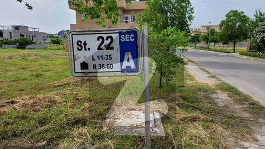 Ideal Location 1 Kanal Residential Plot For Sale In DHA Phase 5, Islamabad