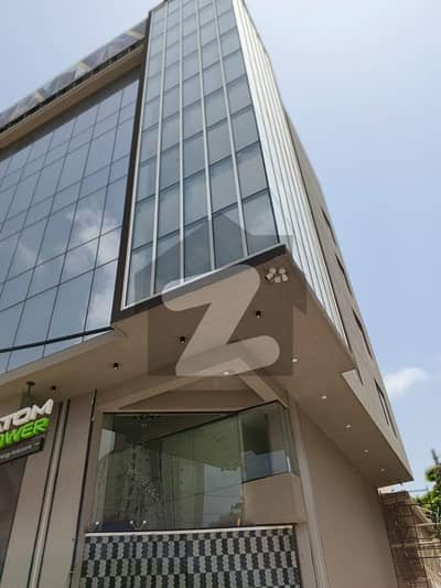 Brand New Glass Elevation Office for Rent on Shahrah-e-Faisal | 4833 Sqft