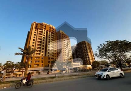 3BED/DD Brand New Project Burj-Ul-Harmain At Main Safoora Chowrangi Flat For Rent