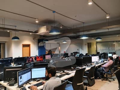 Front Facing Corporate Office For Rent On Shahrah-E-Faisal | 4004 Sqft
