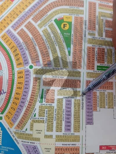 6.4 Marla Prime location Plot Available For Sale In Block F palm City Gujranwala