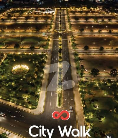 2.2 Marla Very Prime Location Plot Available In City Walk