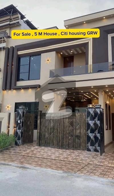 5 Marla Modern House Available For Sale In Block FF Citi Housing Gujranwala