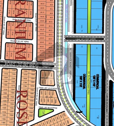 10 Marla Double Road Plot With 4 Marla Paid Extra Land