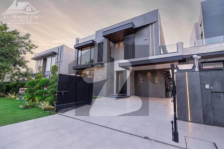 FACING PARK EYE CATCHING 100% ORIGINAL AD 1 KANAL AWAIS MUGHAL DESIGN ULTRA MODERN BUNGALOW FOR SALE IN DHA PHASE 6 NEAR TO RAYA