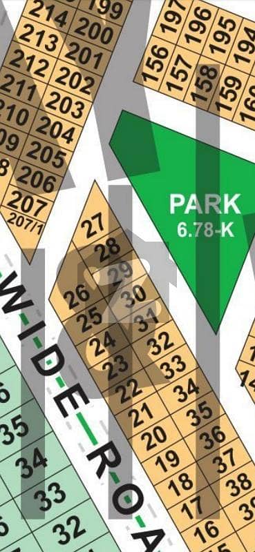 10 Marla Facing Park Plot Available For Sale