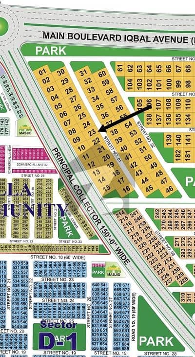 Prime Location 2-Kanal Plot For Sale In Sector A