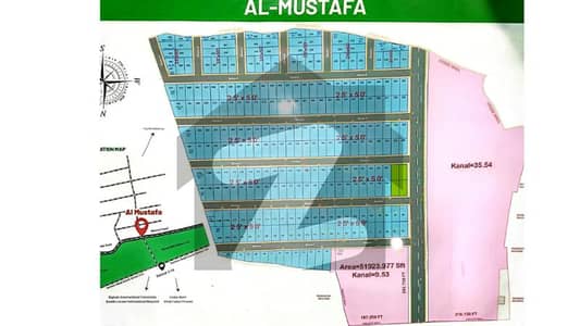 5 Marla Plot For Sale in Almustafa Residencia Adjacent to CDA Sector I-14 Islamabad | Registry Intiqal Available | Demand 65 Lakh
