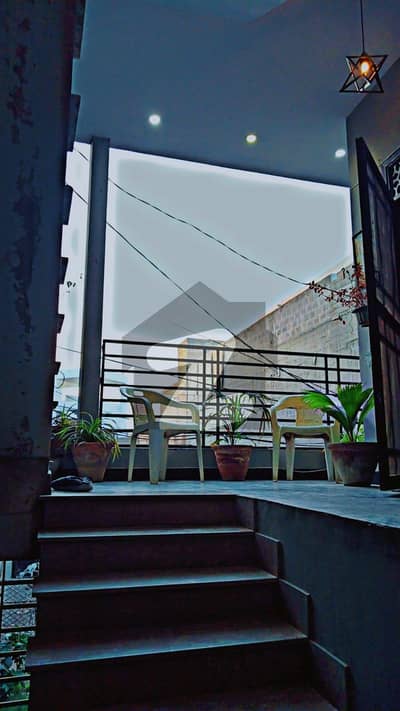 120 Sq. Yards Ground Plus 1 House With Extra Rooftop Room Available For Sale