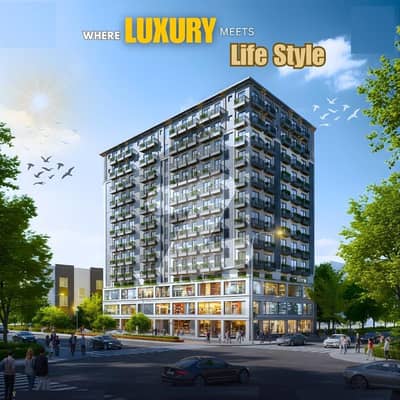 1-Bed Apartment in Downtown Tower Al-Kabir Town Phase-2