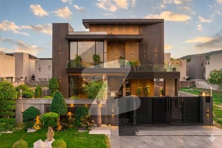 1 Kanal Brand New Top Quality Build Luxurious Beautiful Modern Design Villa Full Basement Home Theatre For Sale In DHA Lahore Phase 6 Prime Location Near To Park Mosque Commercial Raya