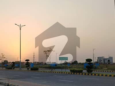 Premium Corner Commercial Plot Facing Parking in DHA Phase 8 IVY Green | 60 Ft Road