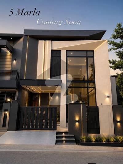 5 Marla Outclass Luxury Modern House Fully furnished Available For Rent in DHA Phase 9 Town Lahore