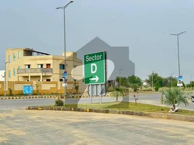 Prime Location 10-Marla 60ft Road+Villas Facing Plot For Sale
