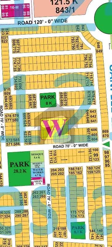1 Kanal Plot Phase 8 W-Block Facing Park For Sale In DHA Lahore. Owner 1on1 Meeting.