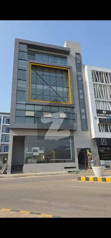 Main Zulfiqar Avenue 200 Square Yards Building For Rent Ground Basement And 4 Office Floors