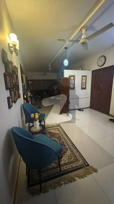 FIRST FLOOR PORTION AVAILABLE FOR SALE WELL MAINTAINED 3 BED D/D LOUNGE WITH 1 COVERED CAR PARKING