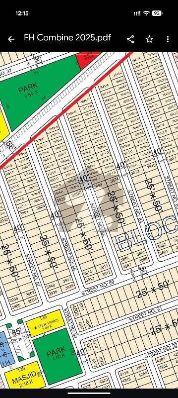 5 Marla Solid Plot Block B Faisal Hills For Sale