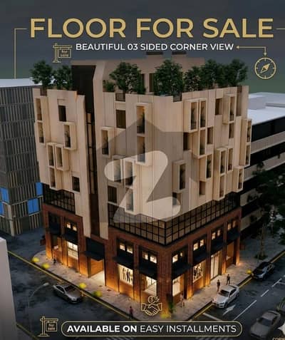 A Complete Floor Available For Sale On Control Rates In Newly Launched Project With Easy Payment Plan.
