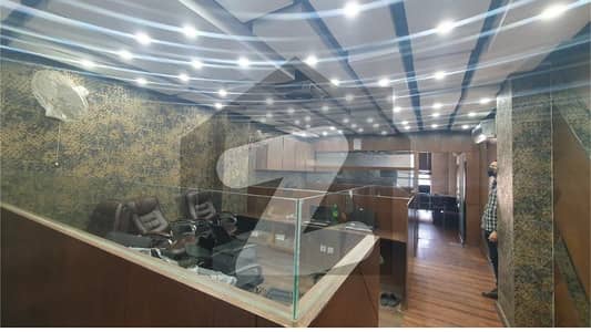Fully Furnished Brand New Office Area 700 Square Feet Available For Rent In Main Boulevard Road gulberg 3 Lahore