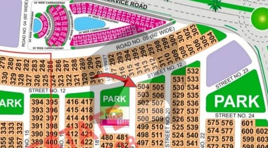 1 Kanal Corner And Park Facing With Extra Land