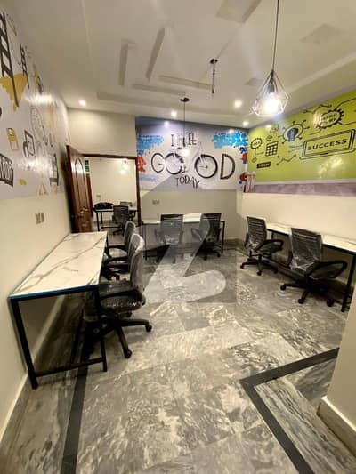Office flats available for rent in pak Arab society