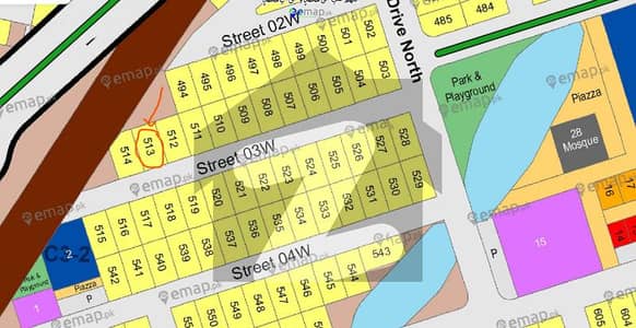 500 Square Yard Plot In DHA CITY Karachi 95 Lack (Negotiable)
