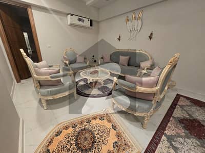 Fully Furnished 3-Bed Luxury Corner Apartment with Double Parking Galleria, Behria Enclave Fully Furnished 3-Bed Luxury Corner Apartment with Double Parking Galleria, Behria Enclave
