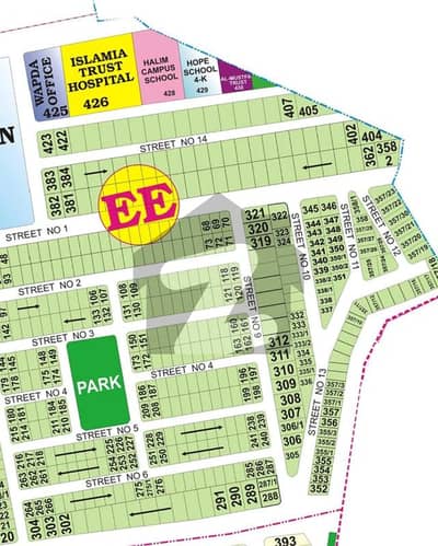 Phase 4 EE block low price in DHA phase 4 plot available
