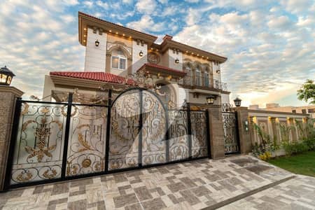 TASK EST OFFER : 10 Marla Brand New Spanish House Ultra Mdoern Luxurious With Basement Near Park Commercial And Mosque On 50ft Road For Sale In DHA Rahbar Sector 1