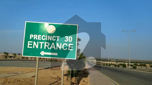 272sq yd Category Plots at Precicnt-30 Near Jinnah FOR SALE. Park Facing and Jinnah Face Plots Available