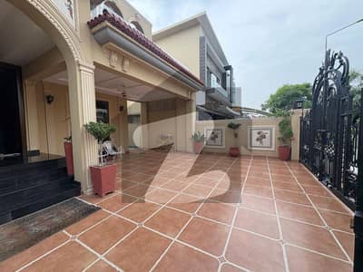 Defence 1 Kanal Brand New Spanish Style Luxury Bungalow Ideal Location Near to Park