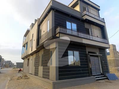 BEAUTIFUL 2 SIDE CORNER WEST OPEN 40 FEET ROAD FACING G+1 NEW HOUSE FOR SALE AT GOLD EXTENSION BLOCK