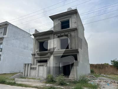 5 Marla Grey Structure House for Sale in E Block, New City Phase 2, Near GT Road Wah Cantt | Rooftop Garden