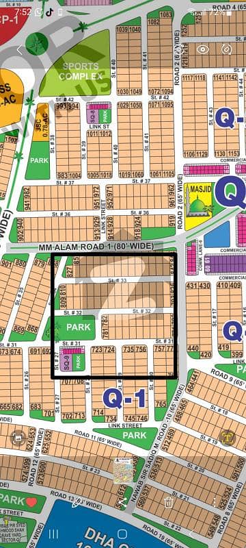 Sector very good location Plot near to park and masjid