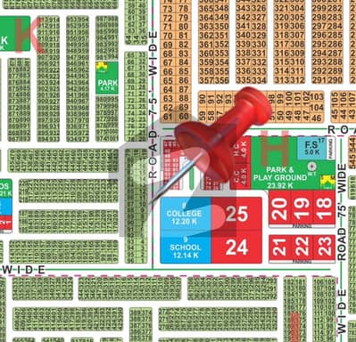 75 Ft Road Facing 10 Marla Plot for Sale in K Block LDA City Facing Commercial 75 Ft Road Facing 10 Marla Plot for Sale in K Block LDA City Facing Commercial