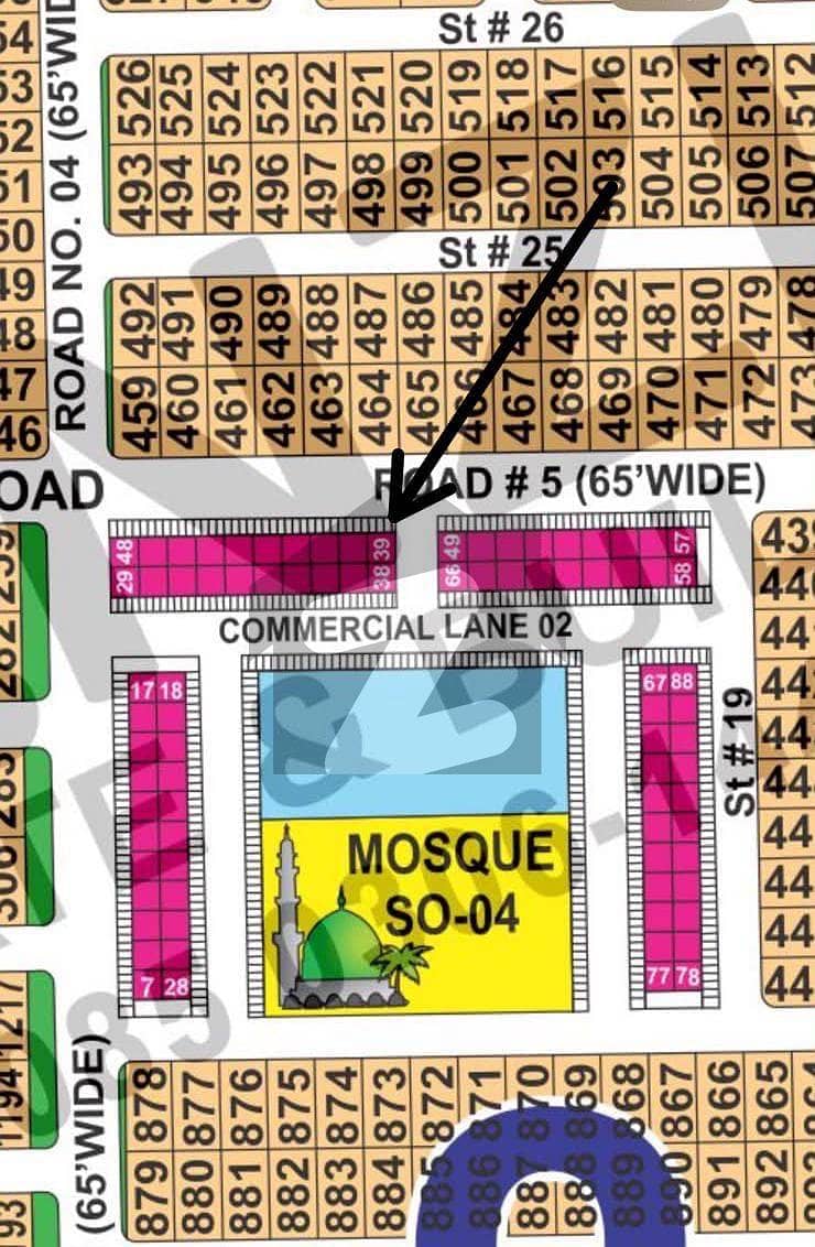 O-4 MARLA CORNER COMMERCIAL PLOT LOW DC O-4 MARLA CORNER COMMERCIAL PLOT LOW DC