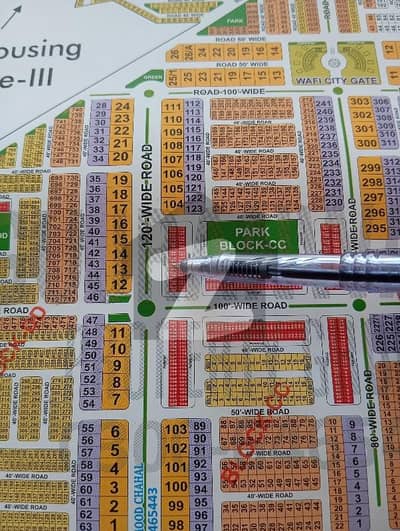 2.66 Marla Commercial Plot Available For Sale At Prime location In Block CC Citi Housing Gujranwala