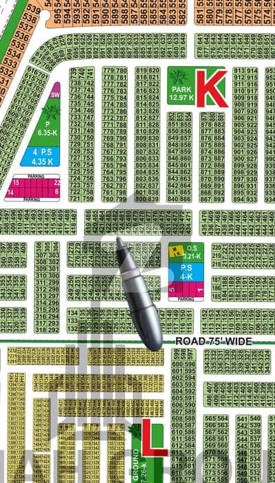 K Block 10 Marla Plot For Sale All Dues Clear Lda City Lahore