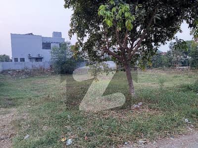 10 KANAL CORNER FACING PARK PLOT FOR SALE BLOCK F