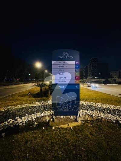 10 Marla Plot | Only 15% Down Payment | 3 Year Easy Plan | Eighteen Islamabad