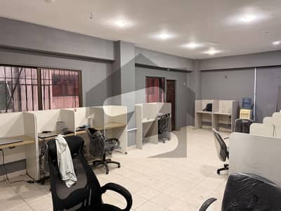 Office Available For Rent | Semi Furnished | Backup