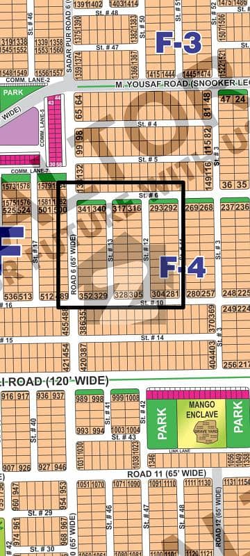 SEC F NEXT O CORNER PLOT FOR SALE