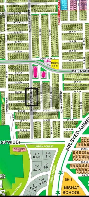 Buy your ideal 10 Marla 65FT ROAD Residential Plot in a prime location of Multan