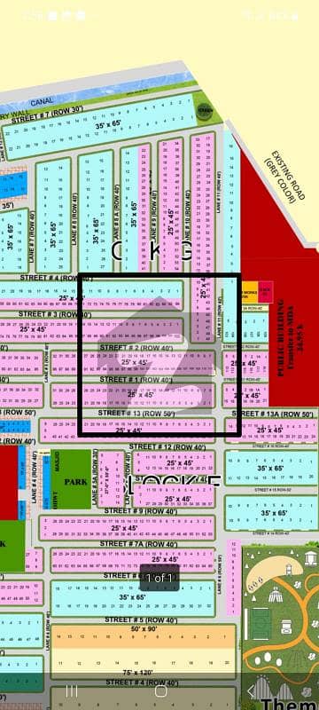 5 MARLA PLOT IN BLOCGK G ROYAL ORCHARD
