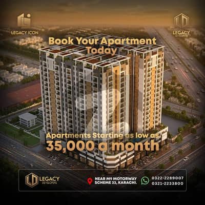 Affordable Prime Location Flat For sale In Karachi Motorway