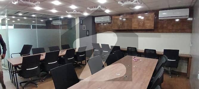 Furnished office 1800 sqfts available for rent