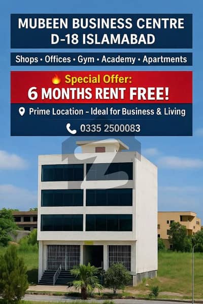 Shops Offices Available for Rent