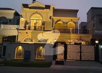 Spanish house brand new 10 Marla 4bed with bath 2TVL 2kitchen drawing room Stor terrace car parking sravant quarter Basement fully tiles flooring